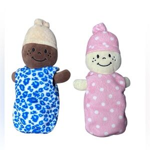 Marvel Education Company/ Cre8tive Minds Basket of Babies 2 Plush Dolls